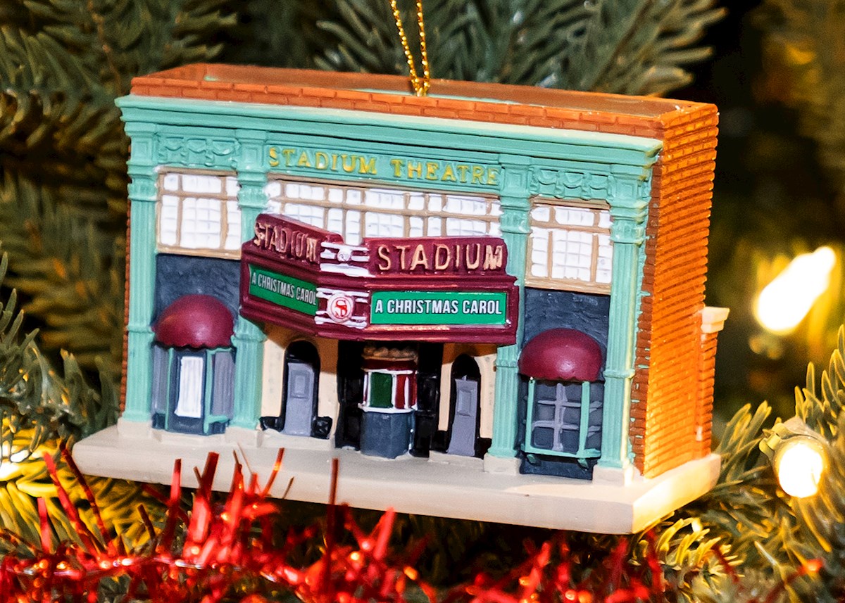 Stadium Theatre My Little Town Ornament  Front