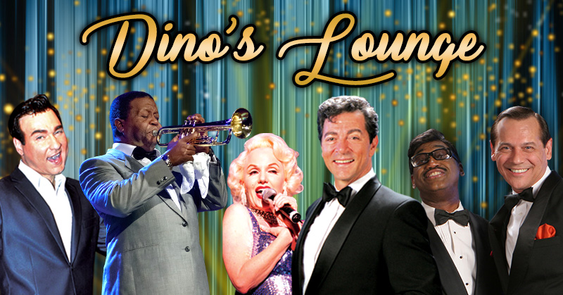 Dean Martin, Marilyn Monroe, Louis Armstrong, Bobby Darin, Frank Sinatra, &amp; Sammy Davis Jr. Tribute - Dino&#39;s Lounge 