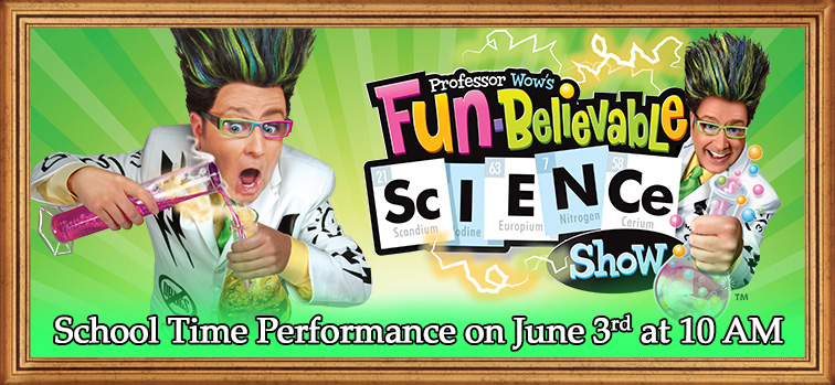Professor Wow's Fun-Believable Science Show - School Time Performance